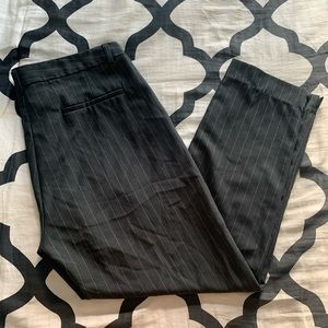 SOLD❗️CASTRO - pinstripe Capri work pants